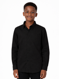 Jet Black Smart Casual Shirt