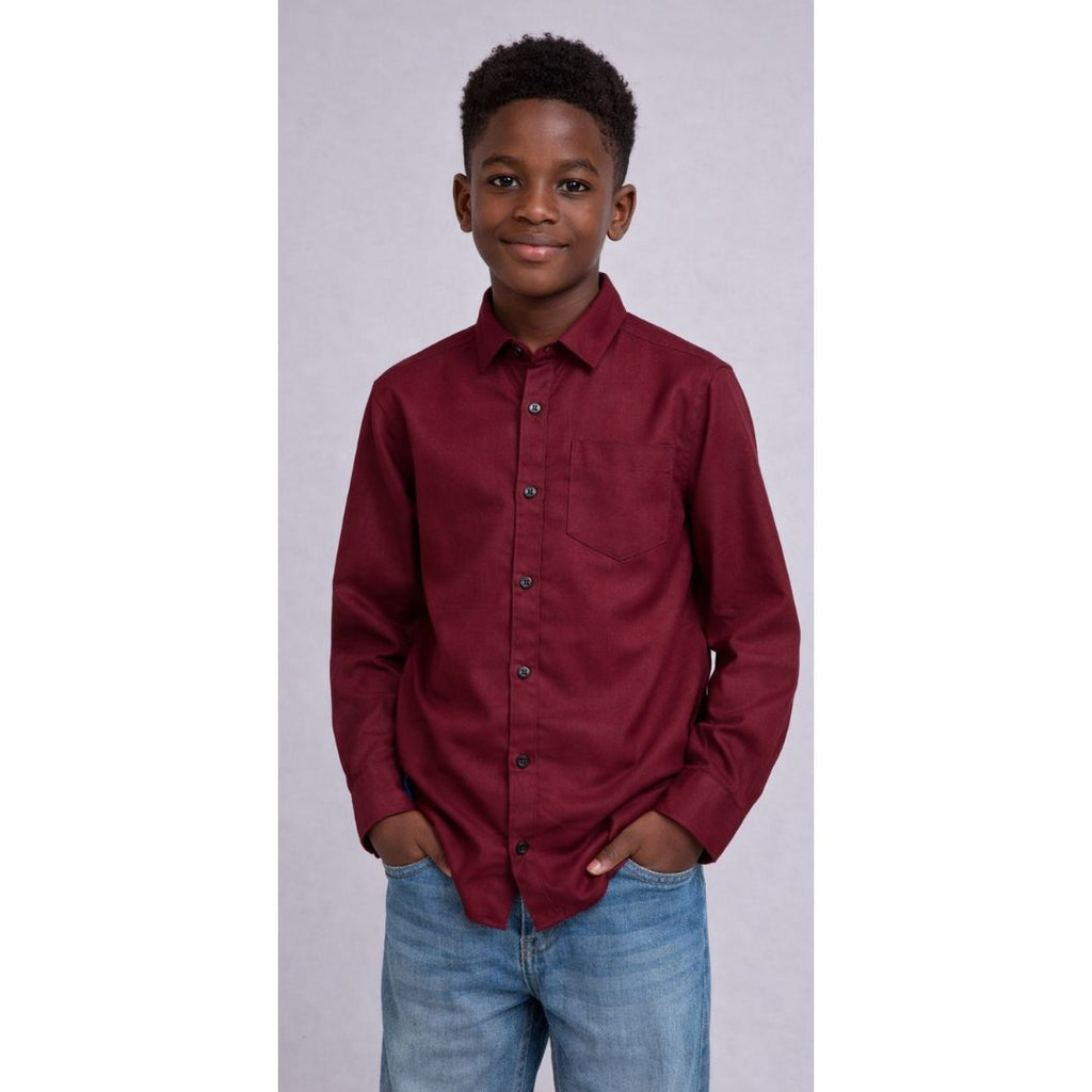 Royal Maroon Classic Fit Shirt