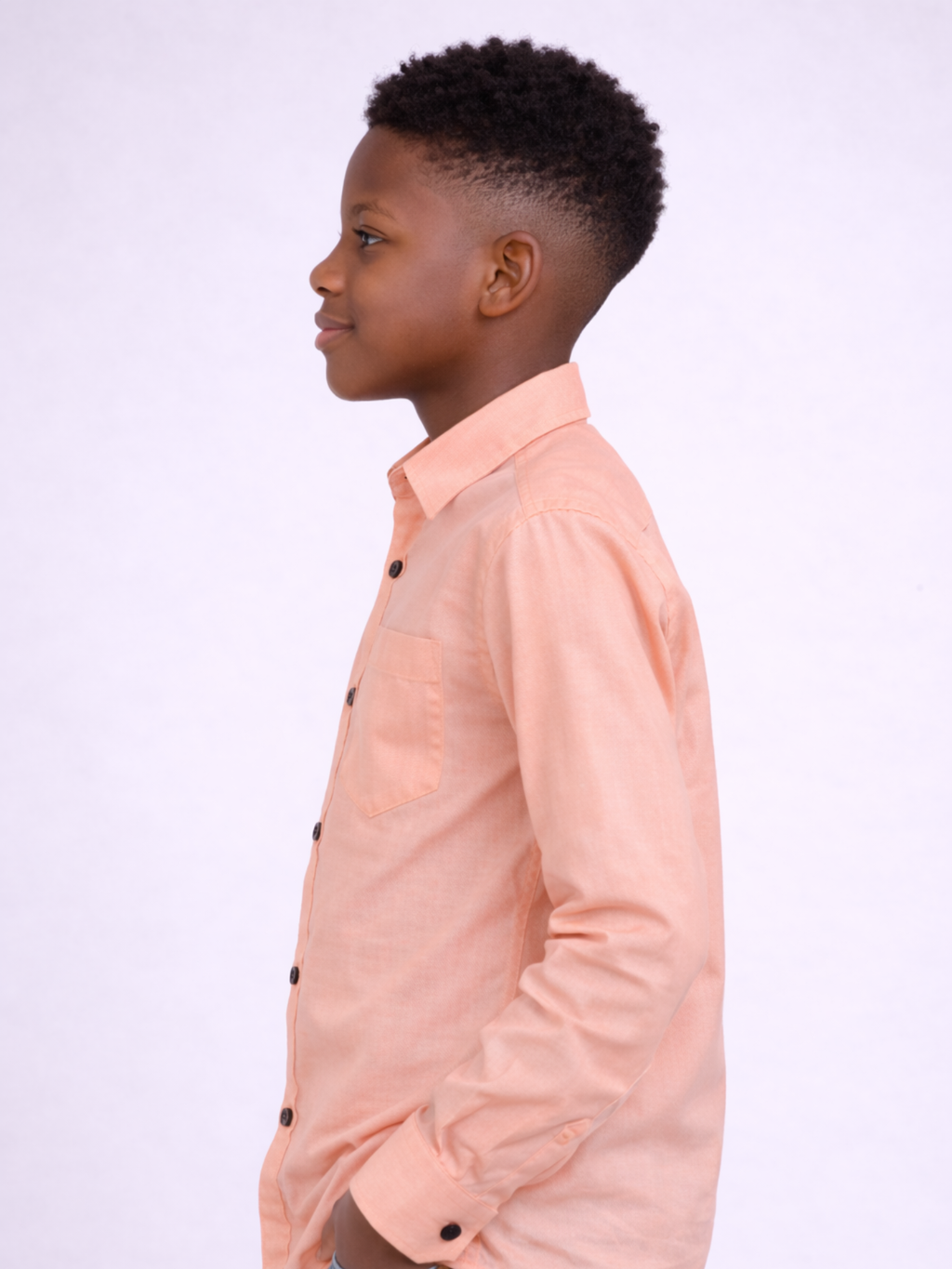 Smart Peach Boys Shirt