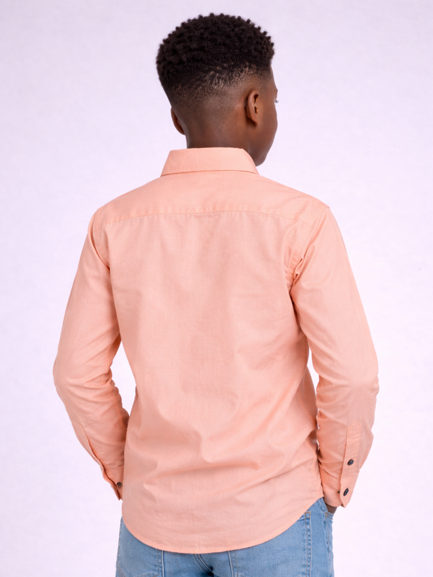 Smart Peach Boys Shirt